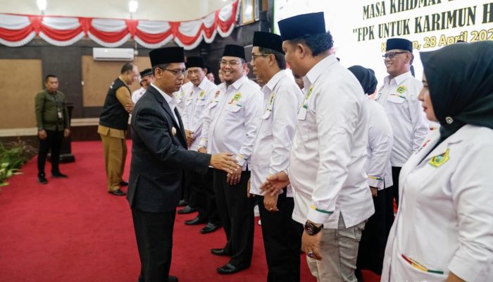 Bupati Karimun Kukuhkan FPK 2025–2030, Tegaskan Harmoni sebagai Kekuatan Daerah Perbatasan