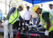 Kepala BP Batam Tinjau Pengerjaan Pemasangan Jaringan Pipa Distribusi Air Minum