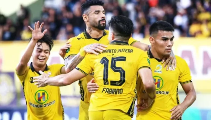 Meski Menang 8-3, Barito Putera Gagal Promosi ke Super League