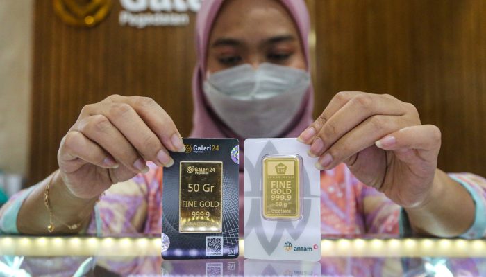 Daftar harga emas Antam, Galeri24, dan UBS terbaru per 16 Juni 2026
