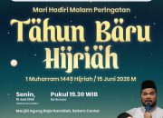Ustaz Abdil Muhadir dan Veve Zulfikar Bakal Meriahkan Tablig Akbar Tahun Baru Islam di Batam