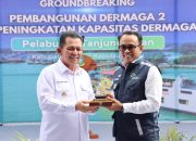 Groundbreaking Pembangunan Dermaga 2 Pelabuhan ASDP Tanjung Uban