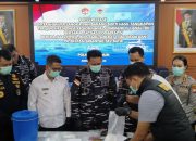 Bupati Ing Iskandar, Dankodaeral IV Berkat, Kapolres, DJBC, Kejakasan mengecek barang bukti