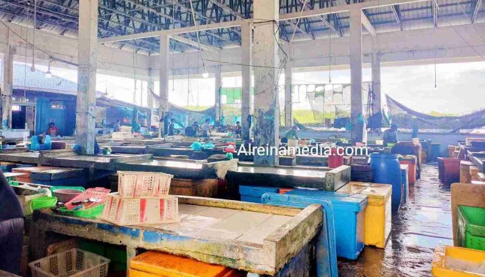Prihatin, Pengepul Ikan di Kijang Merintih Kesulitan Dapat Pasokan Es Balok