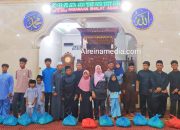 Kolaborasi FASI &  Penyaluran Santunan/Sembako di Masjid Al-Hasanah Kijang