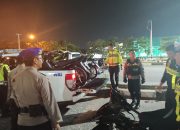 Polres Karimun Tindak 15 Pengendara Knalpot Brong dalam Patroli KRYD