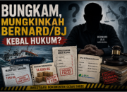 Bungkam, Mungkinkah Bernard/Bujang BJ Kebal Hukum?