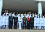 Pimpinan dan Anggota Dewan Kota Batam Hadiri Upacara HUT ke-81 RI di Dataran Engku Putri, Ketua DPRD Bacakan Teks Proklamasi