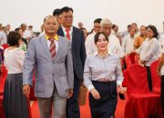 Lantik Pengurus IPMB, Li Claudia Ajak Pendeta Jaga Kerukunan Umat Beragama
