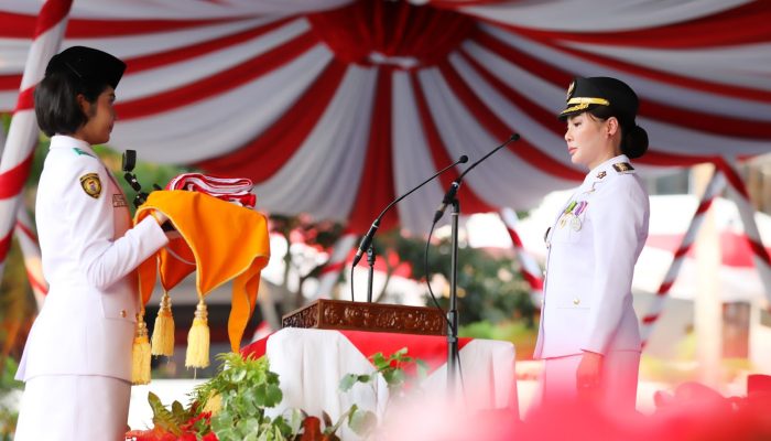 Li Claudia Cium Merah Putih, Apresiasi Kesuksesan Rangkaian Upacara HUT ke-81 RI