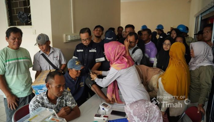 Bulan Bakti HUT ke-50 PT Timah di Kundur Kumpulkan 120 Kantong Darah