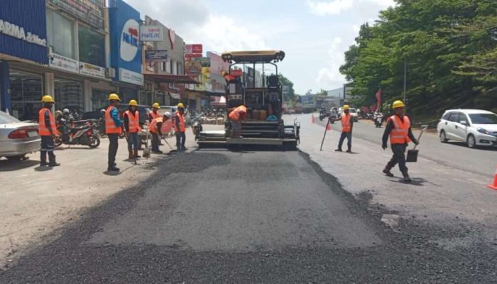 12 Titik Perbaikan Jalan Rampung, BP Batam Terus Kebut Perbaikan Jalan Prioritas lainnya