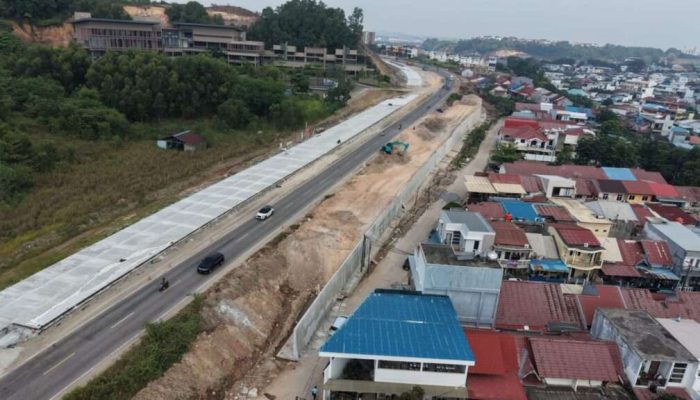 Progres Capai 39,194 Persen, BP Batam Percepat Peningkatan Jalan Landing Point Fly Over – Simpang Lalan Madani