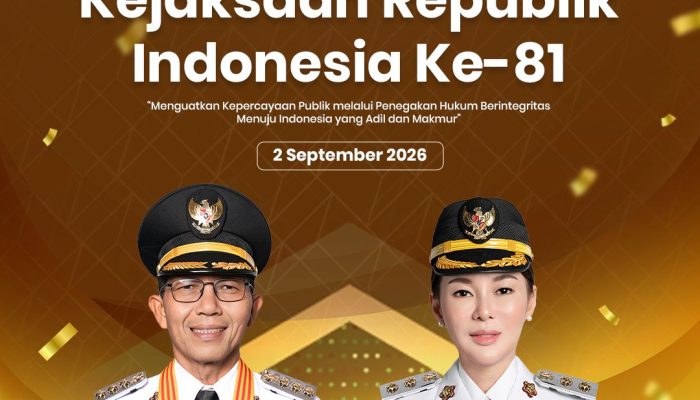 Selamat Hari Lahir ke-81 Kejaksaan Republik Indonesia