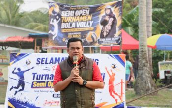 Turnamen Bola Voli Semi Open Antar RW Cup V Sebong Lagoi