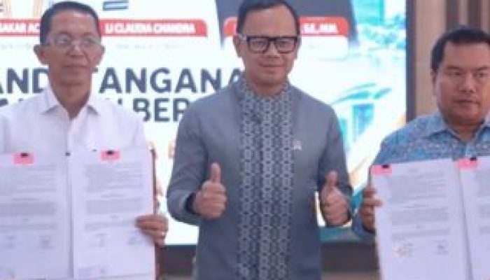Pemko Batam dan APINDO Teken MoU Ketenagakerjaan, Disaksikan Wamendagri