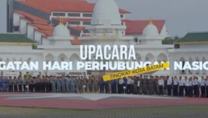 Upacara Peringatan Harhubnas 2026 Tingkat Kota Batam