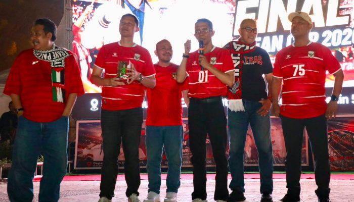 Indonesia Juara FIFA ASEAN Cup, Amsakar Rayakan Kemenangan Bersama Ribuan Warga Batam