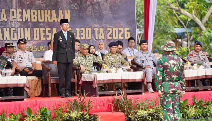Buka TMMD ke-130, Amsakar Tekankan Pembangunan untuk Kesejahteraan Masyarakat