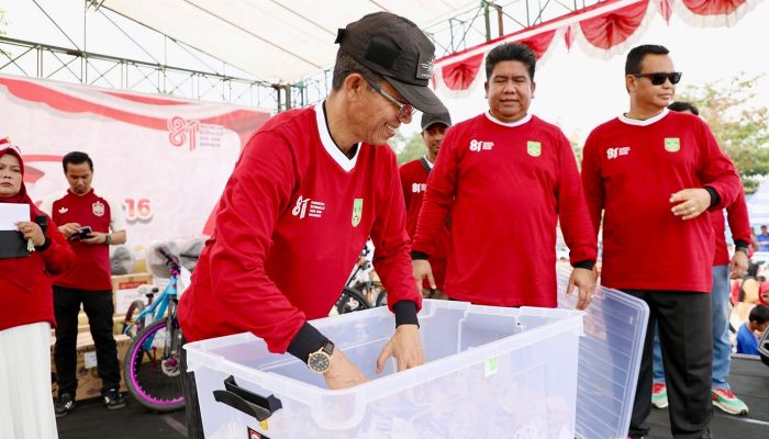 Bengkong Smiling Morning ke-16, Amsakar Tekankan Pentingnya Kebersamaan