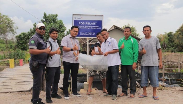 PT Timah Dukung Warga Sawang Laut Kabupaten Karimun Kembangkan Potensi Lokal