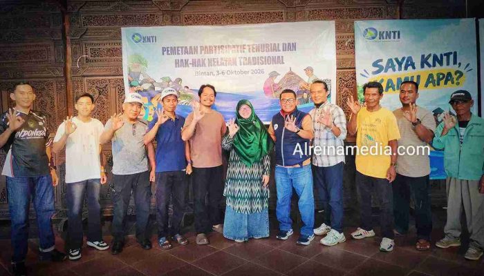 Genius, KNTI Bintan Lahirkan Peta Perjuangan Nelayan
