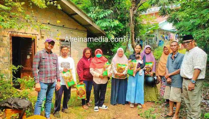 Viral, Anak Rambong Si Caleg Gagal Salurkan Beras di Bintan Timur