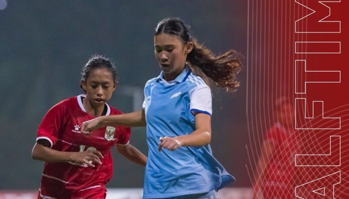 Timnas Putri U-17 Indonesia Menang 5-0 atas Singapura dan Lolos ke Piala Asia 2027