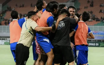 PSPS Pekanbaru Raih Kemenangan Dramatis di Pakansari, Kukuh di Puncak Grup A